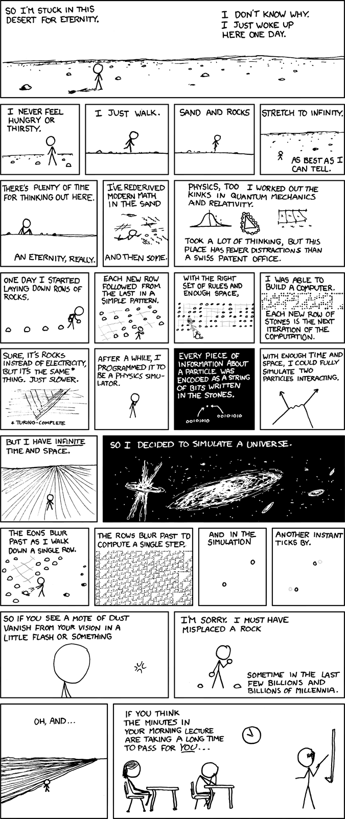 xkcd: A Bunch of Rocks