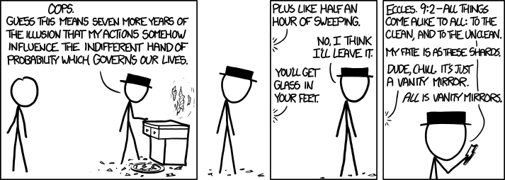 XKCD Broken Mirror