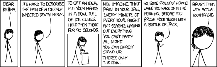 xkcd: Dental Nerve