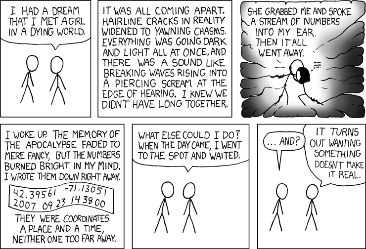 xkcd: Dream Girl