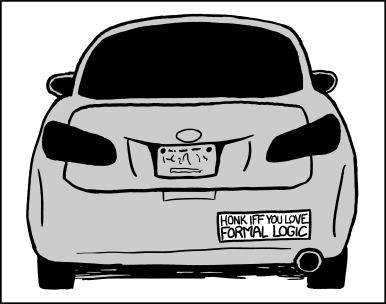 Formal Logic Bumper Sticker