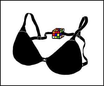 Rubic-cube bra