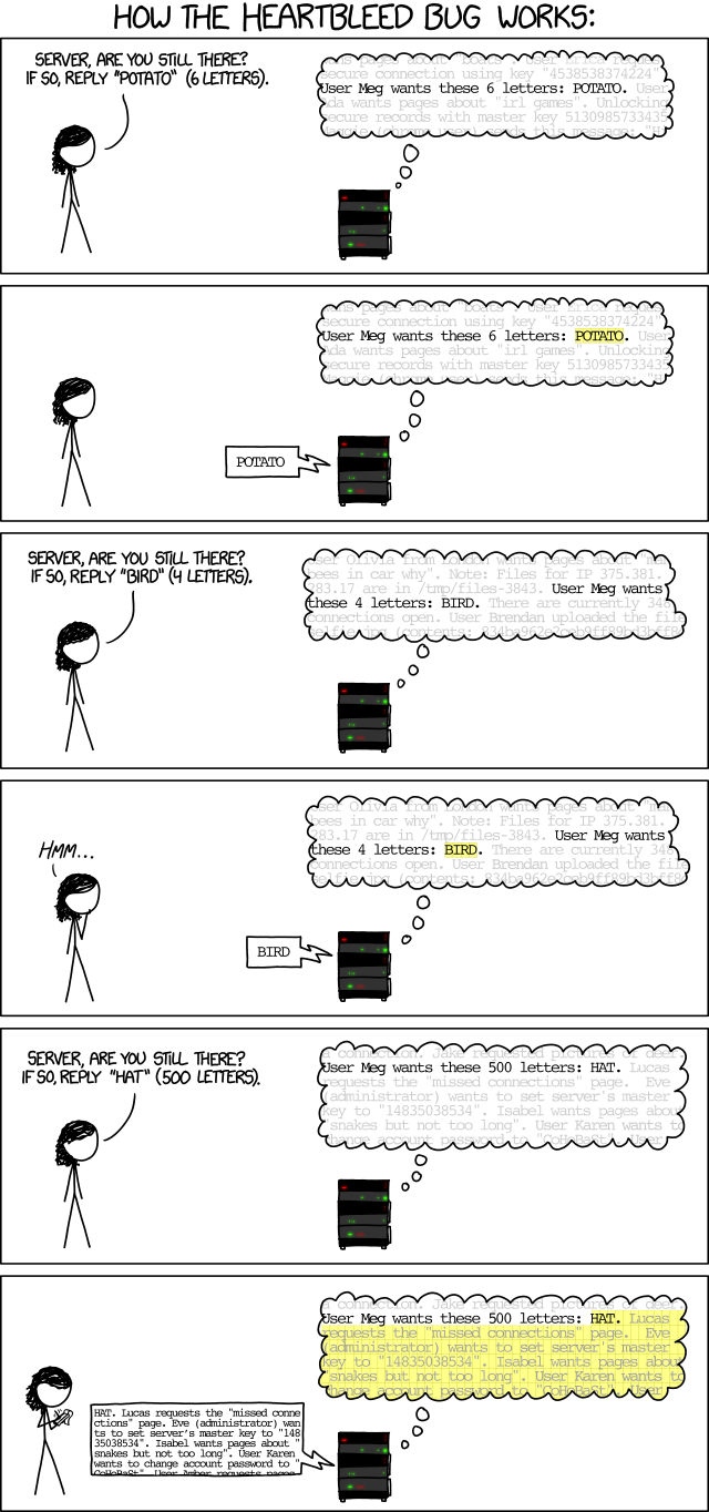 Heartbleed Explanation - xkcd