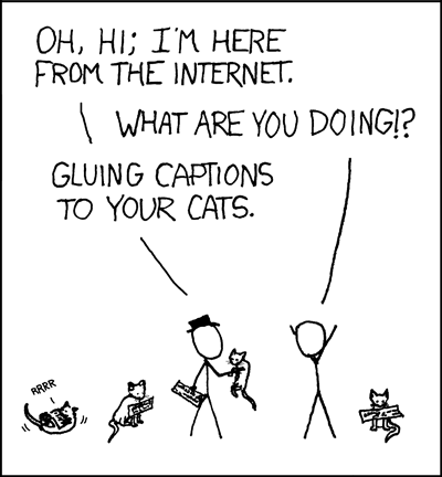 XKCD - IN UR REALITY