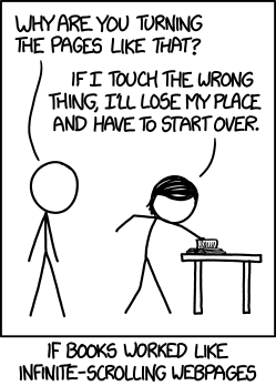 xkcd: Infinite Scrolling