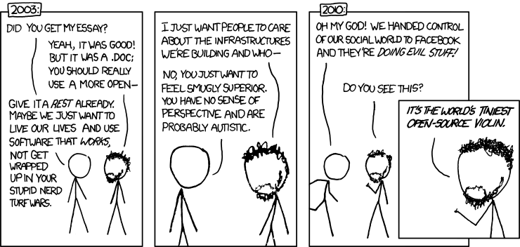 xkcd: Infrastructures
