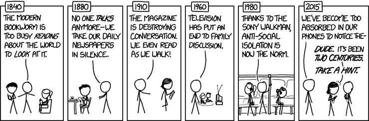 Isolation - xkcd