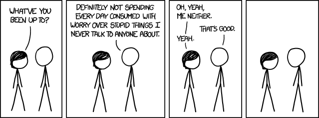 xkcd comic - pastime