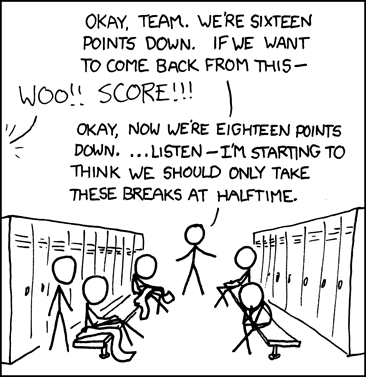 xkcd: Pep Talk