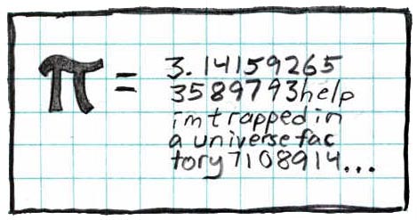 pi in xkcd eyes