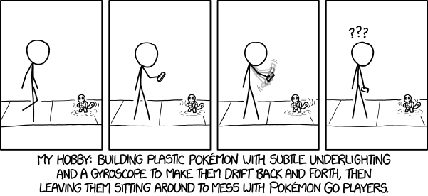 xkcd - Pokemon GO