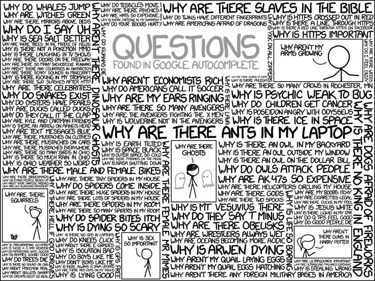 XKCD Questions