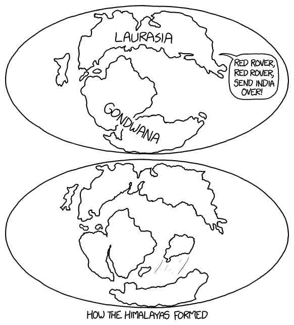 I just learned about the Slide Mountain Ocean, which I like because it's three nouns that sound like they can't possibly all refer to the same thing.