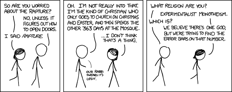 XKCD Religions