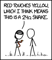 colour code snake humour