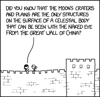 The Moon and the Great Wall