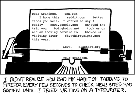 Typewriting After Internet - Δακτυλογραφώντας Μετά το Διαδίκτυο