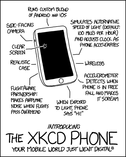 XKCD phone