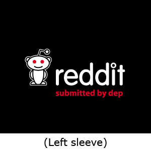 Left Sleeve of shirt.