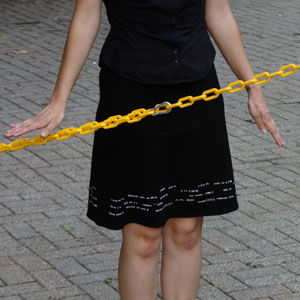 photo of 'XKCD Regex Cheat Skirt'