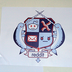 reddit coat of arms poster