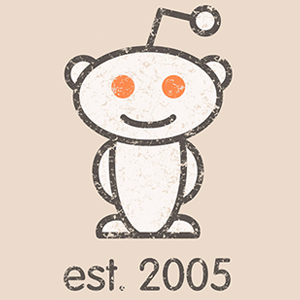 Vintage reddit tee artwork