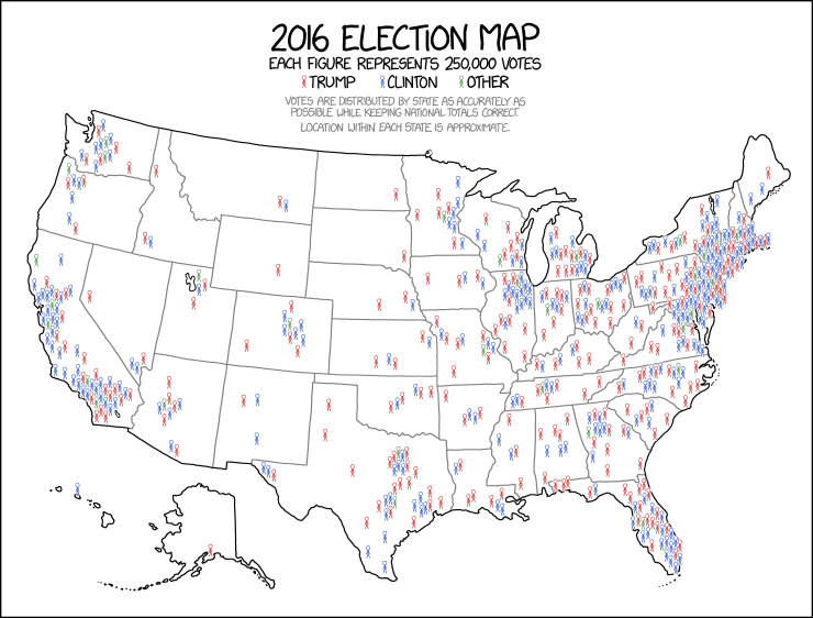 xkcd 2016 election map