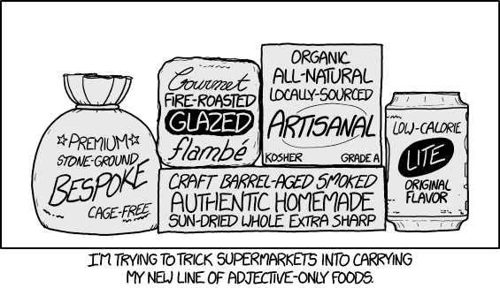 Adjective Foods