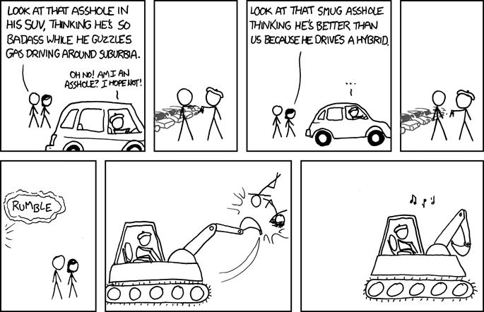 [Shortly thereafter, at a nearby bakery] ::CRASH:: ::RUMBLE:: ::VRRRRRR:: '... I don't know, officer.  It just scooped up an entire rack of scones and drove away!'