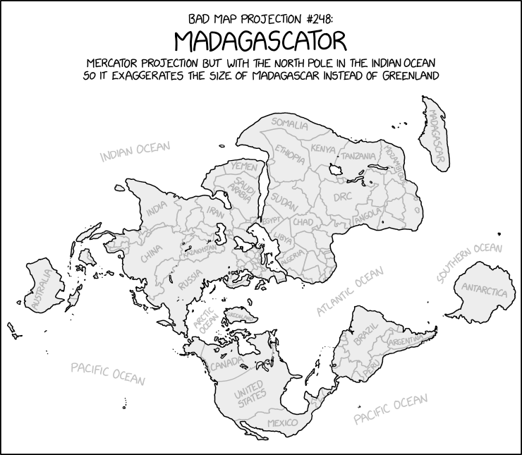 Bad Map Projection: Madagascator