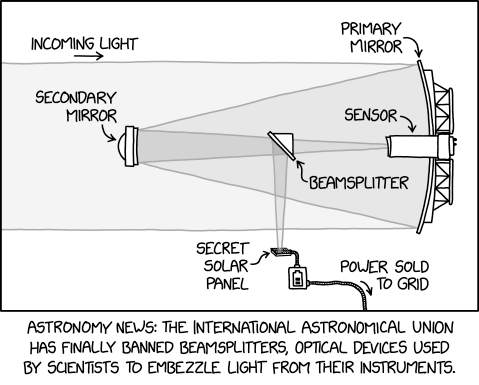 XKCD comic, described below.