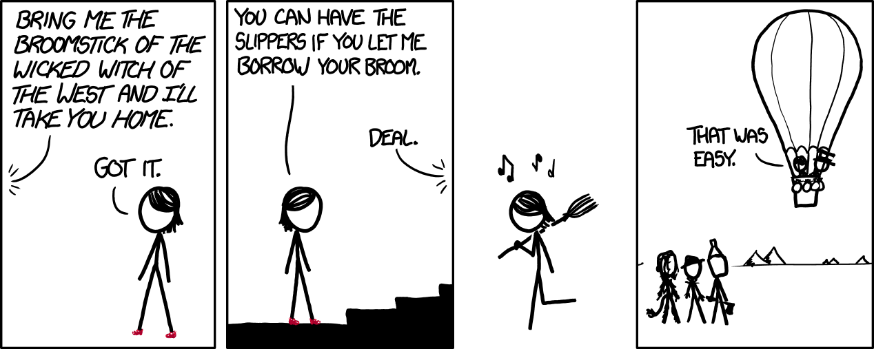 xkcd: Broomstick