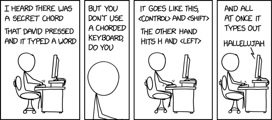 xkcd: Chorded Keyboard