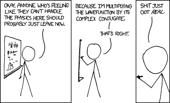 xkcd: Complex Conjugate