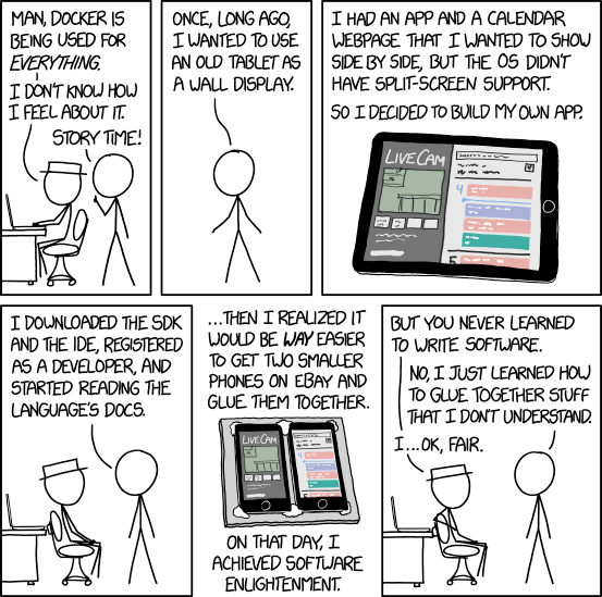 XKCD docker