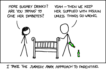 Kids are genetic experiments.  We're just experimenting responsibly!