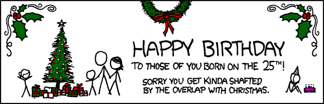 If you're turning 27 and were born in the Northeast, maybe you were conceived in the April blizzard of 1982. Imagine: snowed in, candles, massage oil, your mom sporting nothing but her early 80's haircut and a smile ... aren't you glad you read the title-text?