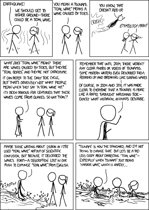 XKCD comic from 2012 January 31