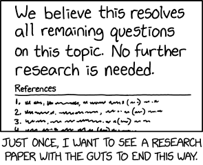 XKCD: Further Research