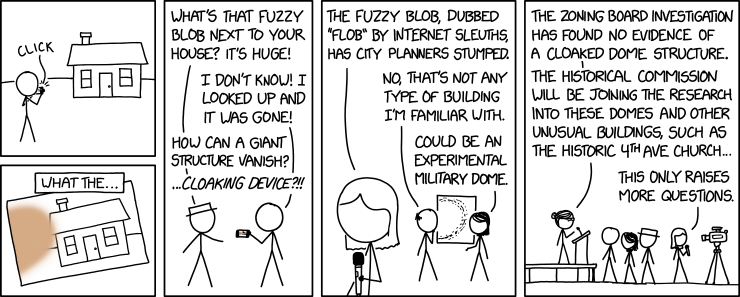 If there's no dome, how do you explain the irregularities the board discovered in the zoning permits issued in that area!?