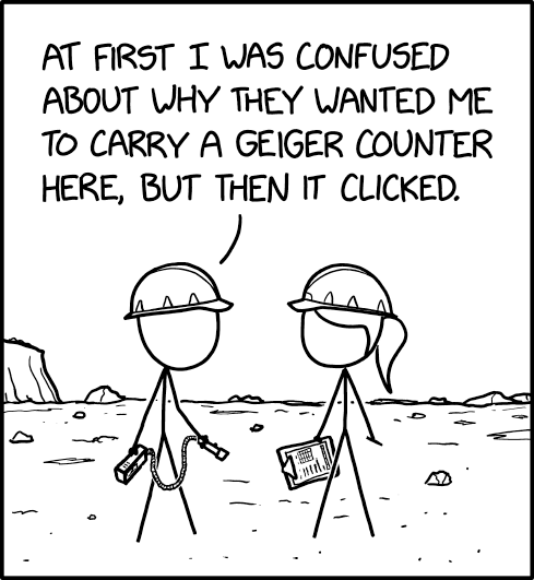 Xkcd Geiger Counter