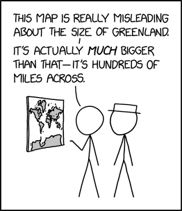 xkcd: Greenland Size