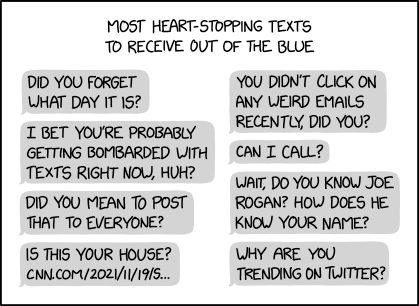 Funny on Sunday: You don't want to receive these text-messages – From  experience to meaning…