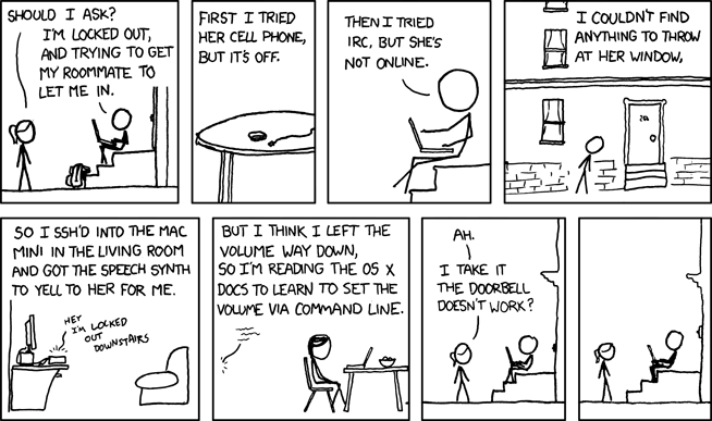 xkcd  - I'm An Idiot [COMIC]