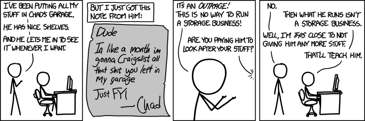 An XKCD comic about social media