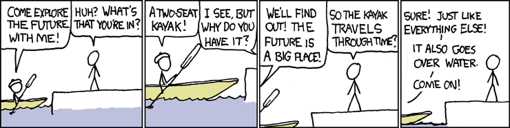 xkcd 209: kayak (by Randall Munroe)