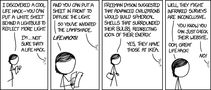 xkcd: Light Hacks