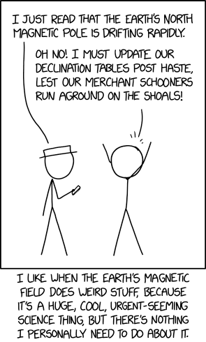 Geomagnetism XKCD