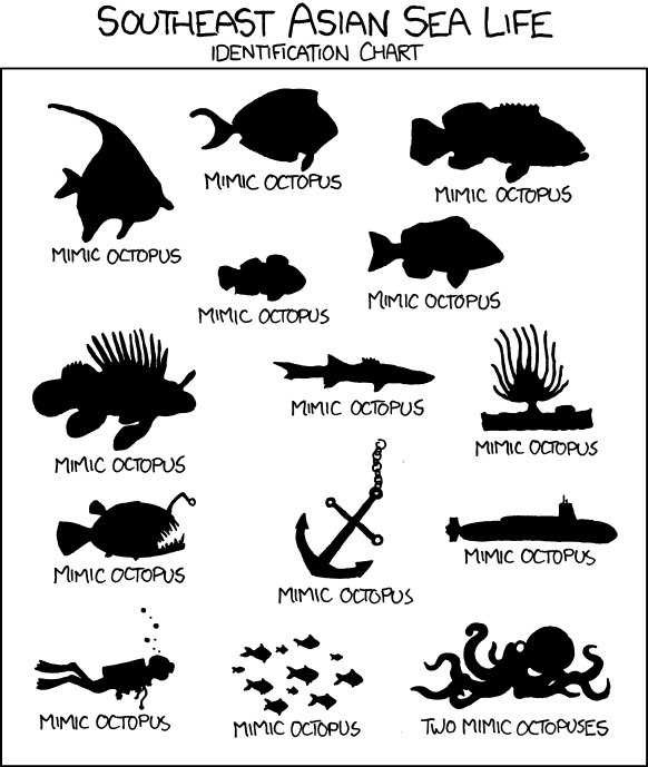 XKCD Mimic Octopus