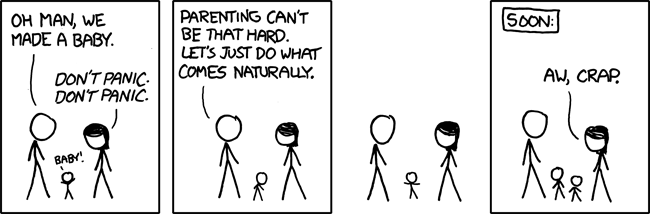 On one hand, every single one of my ancestors going back billions of years has managed to figure it out. On the other hand, that's the mother of all sampling biases.